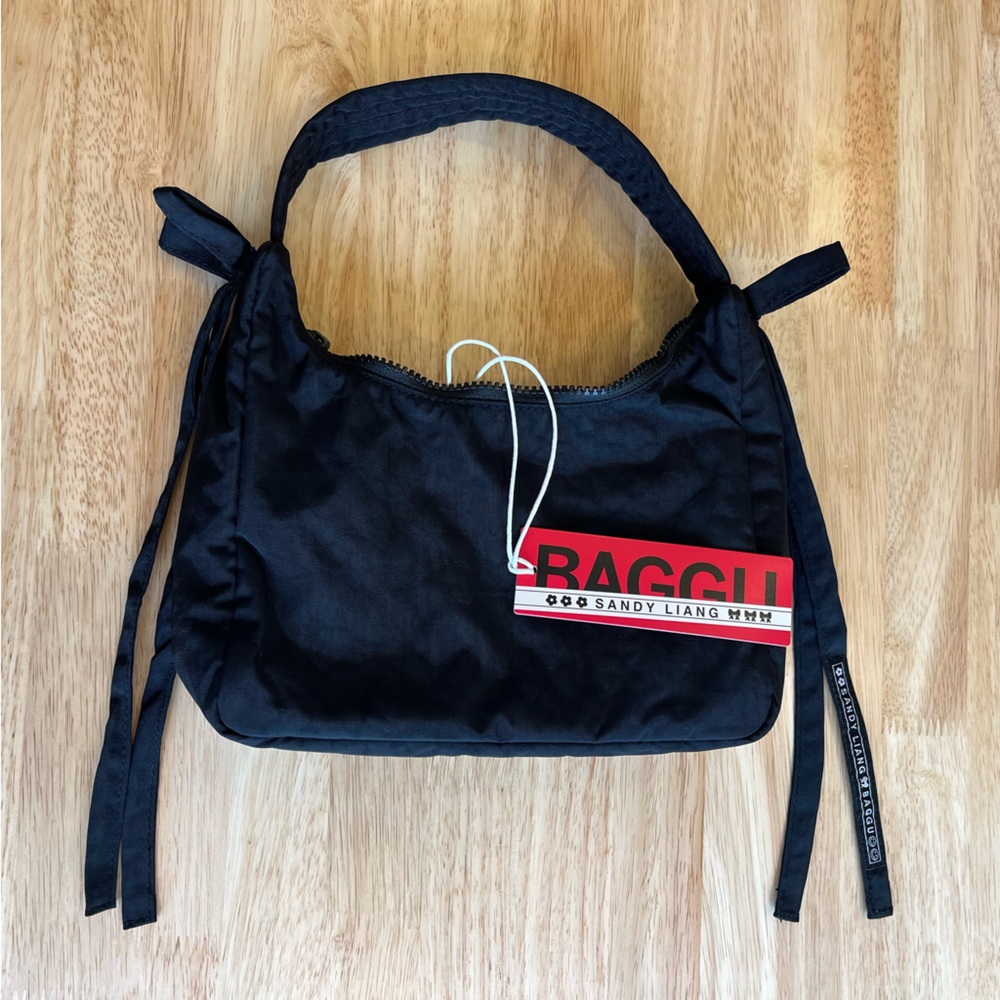 Baggu Sandy Liang Mini Bow Bag - Black